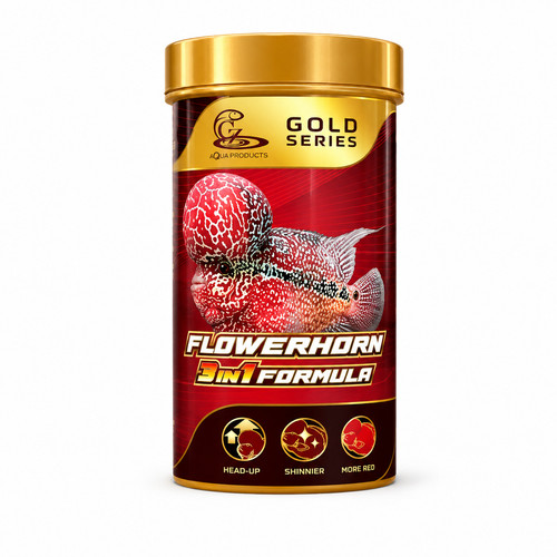 100g gold series flowerhorn - 100g, cz